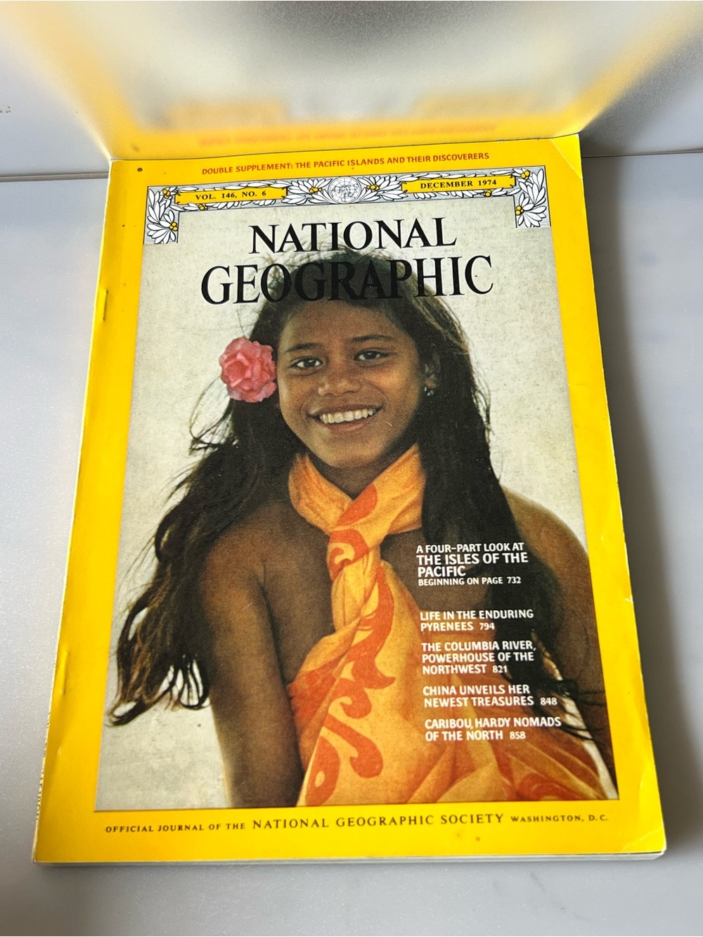 December 1974 issue of National Geographic Magazine